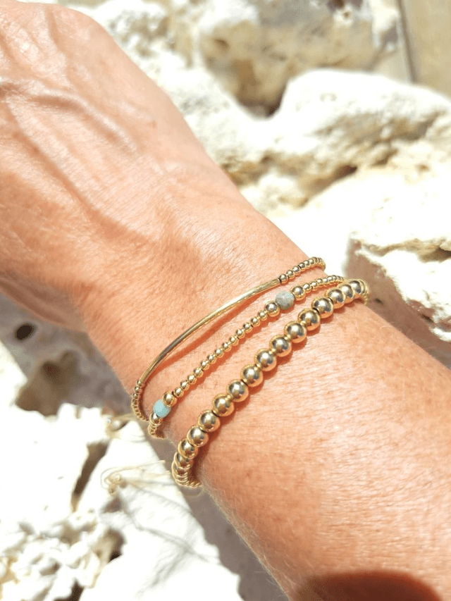 LINÉA  gold filled - bracelet 